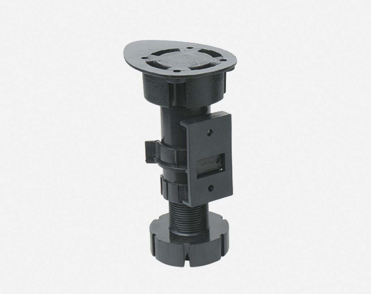 BLACK ADJ LEGS 100MM