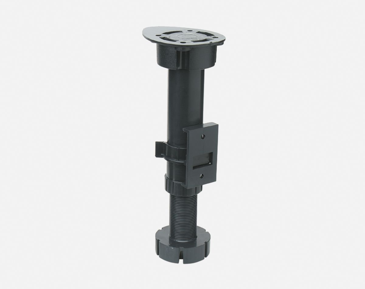 BLACK ADJ LEGS 150MM