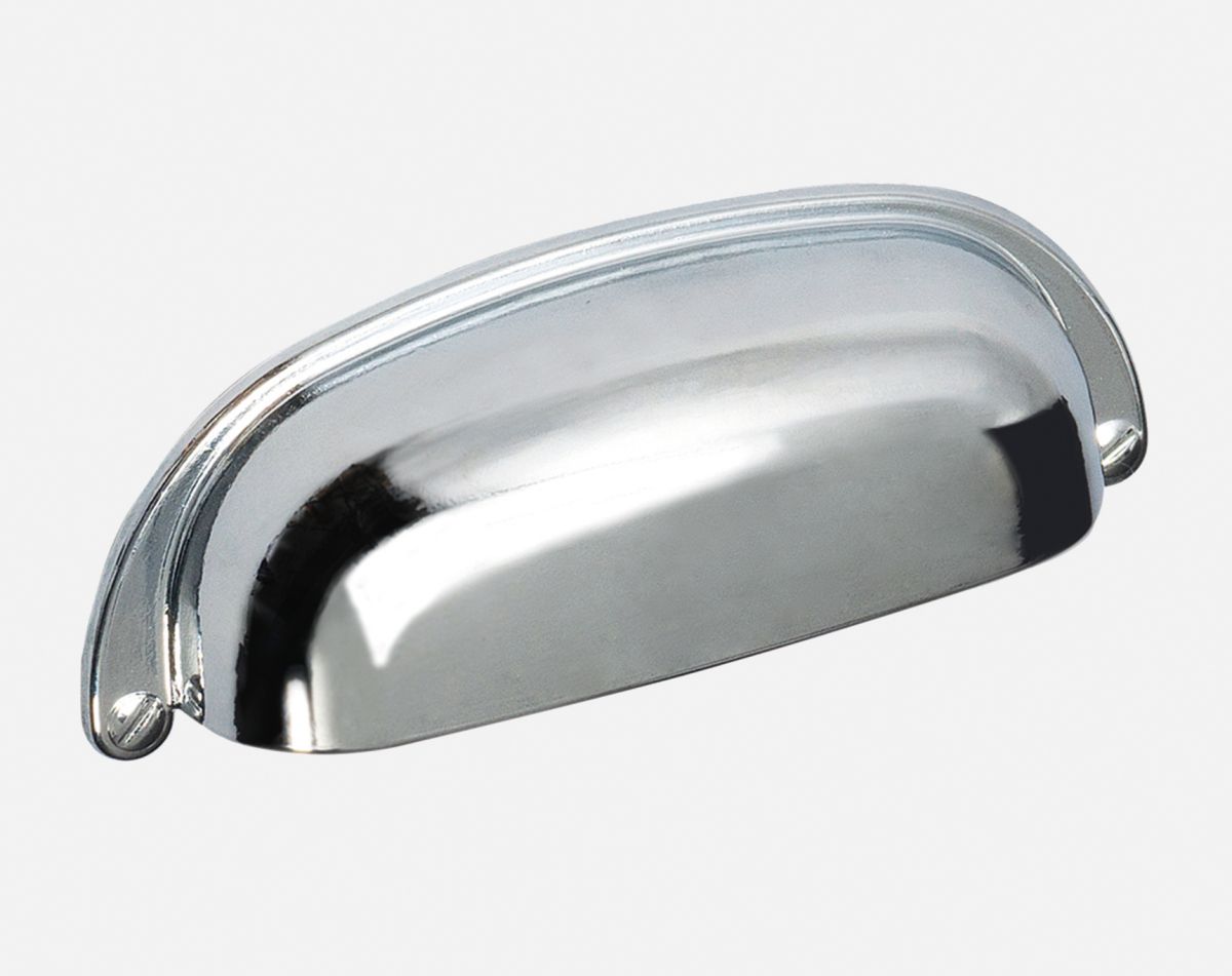 CUP PLUS HANDLE POLISHED CHROME