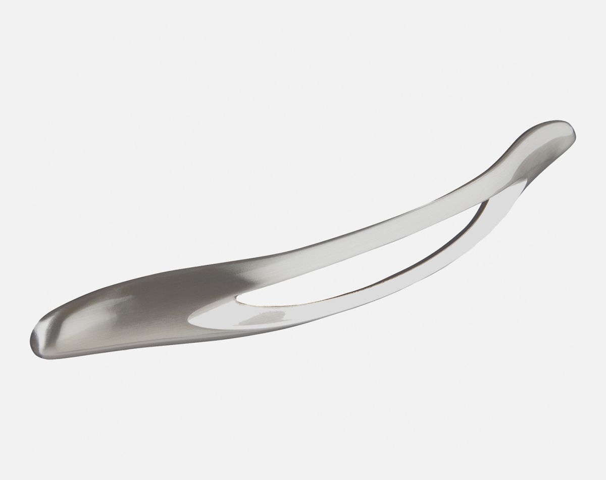 Lapac handle, brushed steel