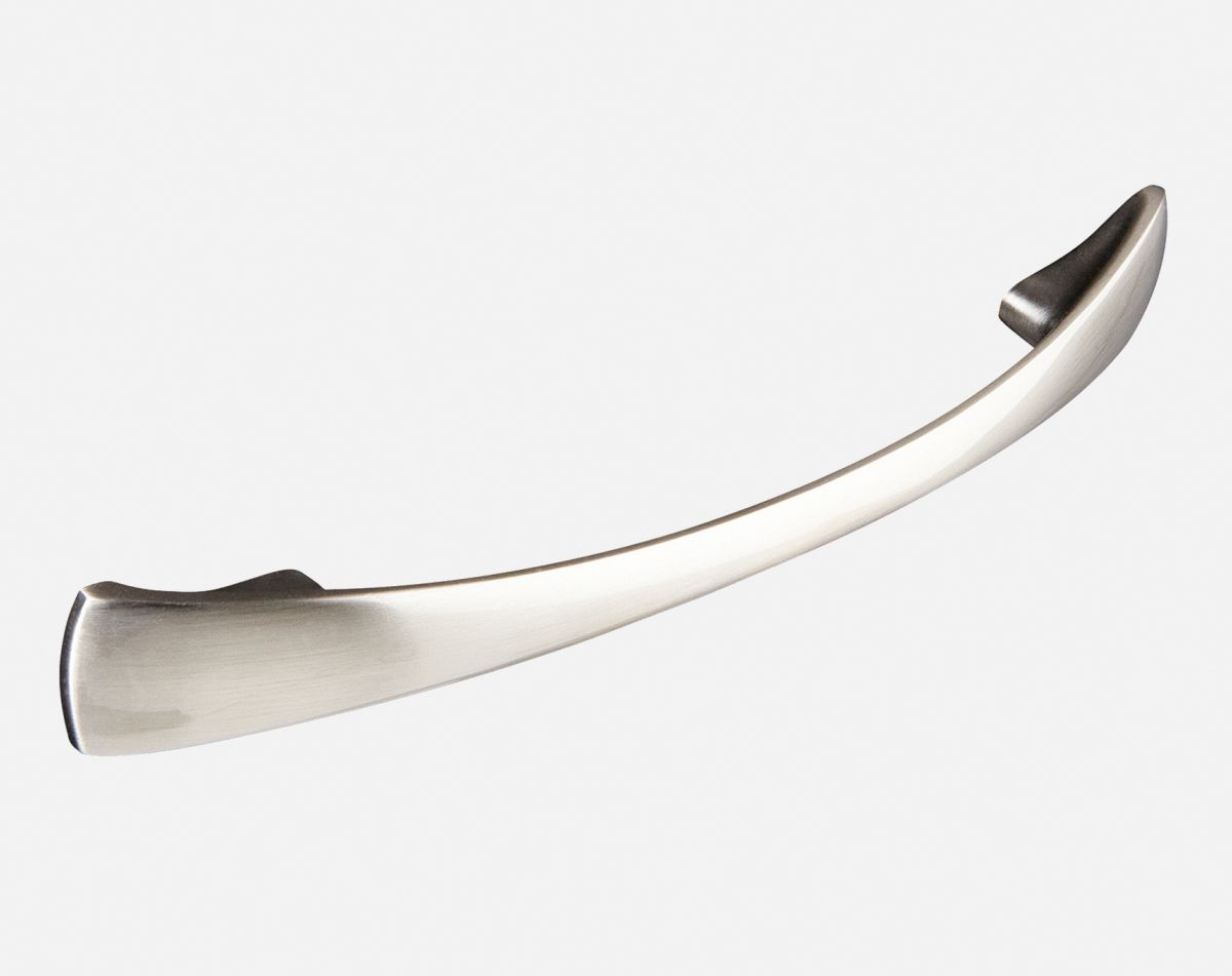 Strap handle, brushed steel